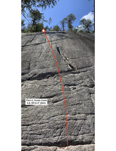 Second Pitch of Condo Crack