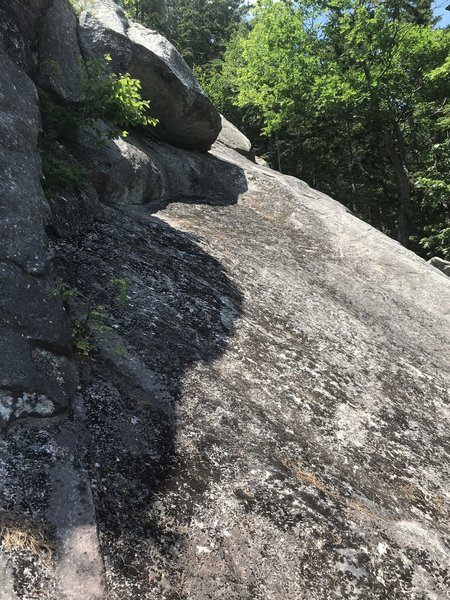 The licheny P4 traverse.
