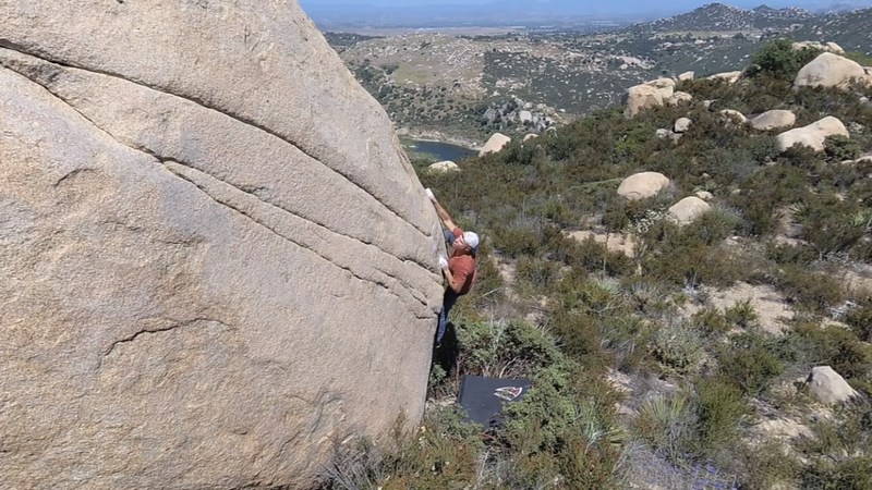 Trying to bump without blowing the heel