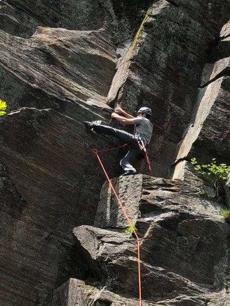 The crux move