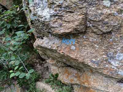 "ROM" marks the base of Cochise "Pitch 2" and Il Maialone.