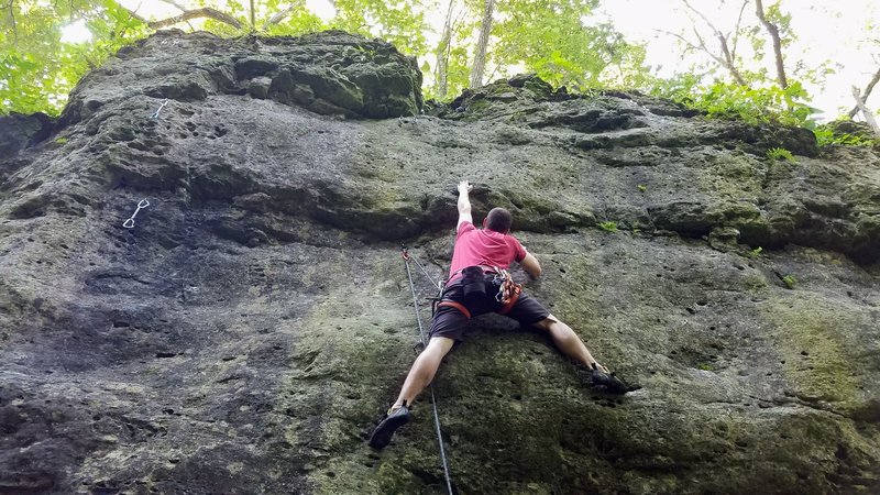 Dave reaching up and hoping for something good on Expectation Moderation