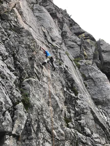 First attempt at Consilience. Make sure you have a 70+ meter rope!