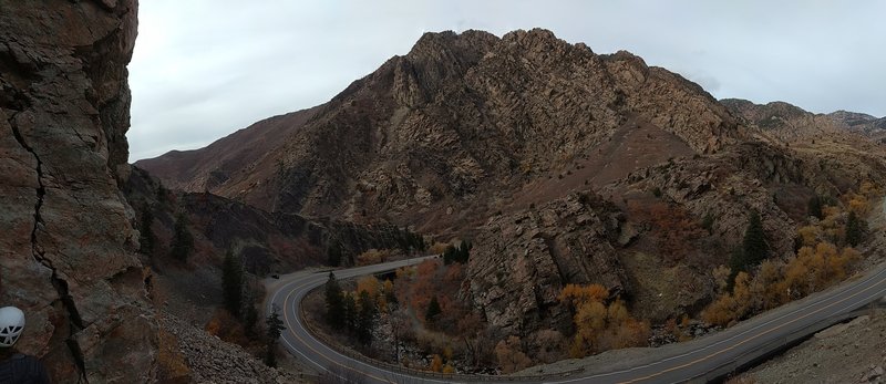 Pano from the base.