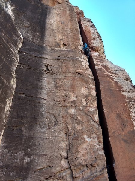 Unknown climber