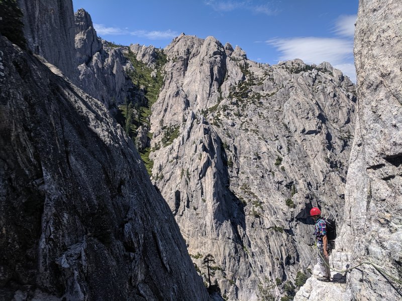 The weekend warrior's version of Alex Honnold on RNWF.