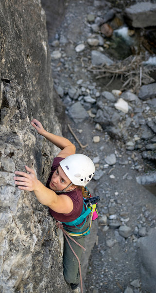 Rebecca Davidson on Diesel, Near the top