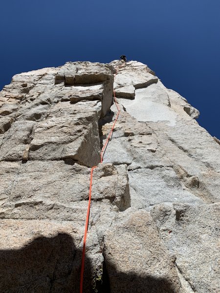 Start of pitch 5 form the notch.