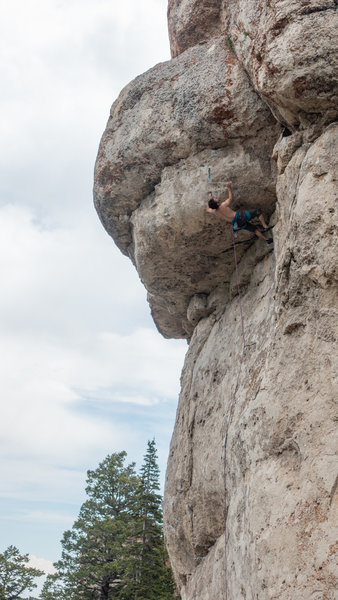 contemplating the toss to the mega jug. photo by adam from oregon