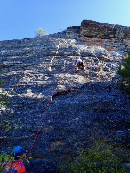 climbers on "Three"