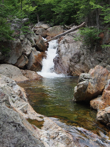 Small, Un-named falls just above Glen Ellis Falls, Pinkham Notch, NH