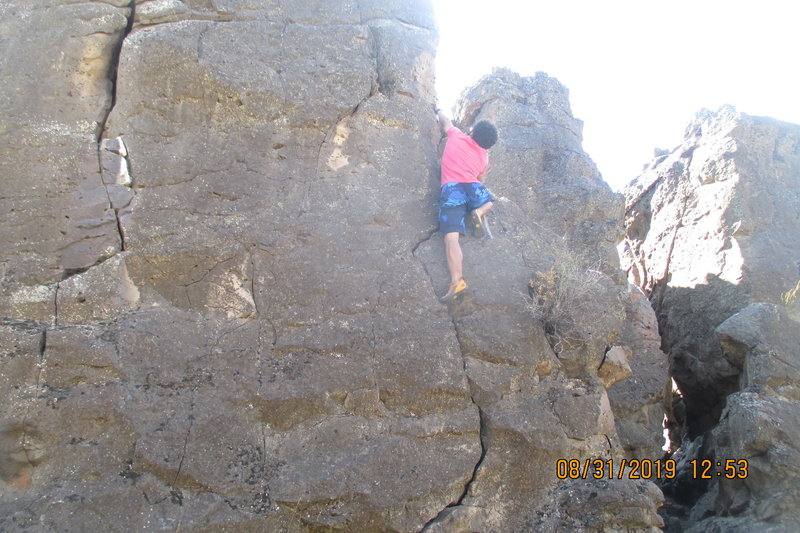 Getting to the ledge