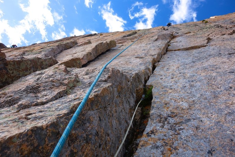Higher up on pitch 2.