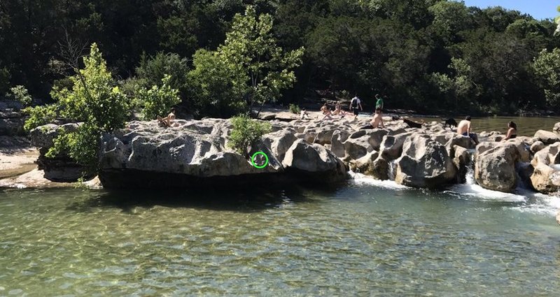 Thread The Needle at Sculpture Falls