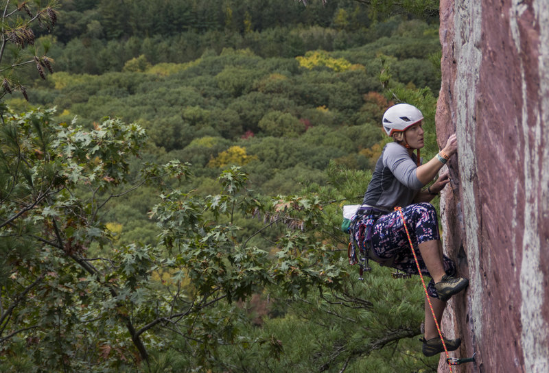 Kat cruising Upper D during the Altay Classic
