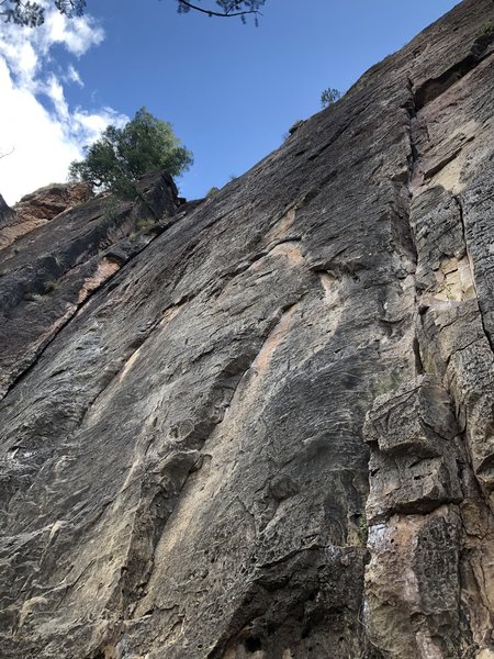 A view from the base.