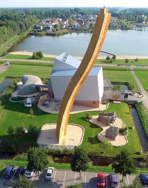 The largest free standing climbing wall in the world - Excalibur.