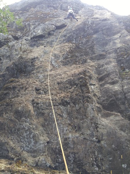 July 15, 2019: 1st ascent of His & Hers via Her route by Nikki Taylor.