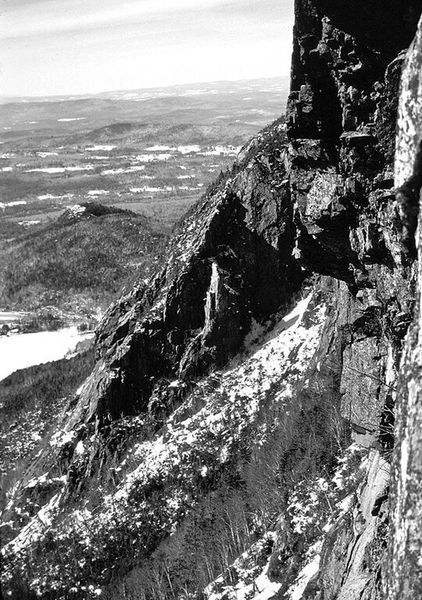 View of the Eaglet as seen from Eagle Cliff. Photo: Jamie Cunningham.
