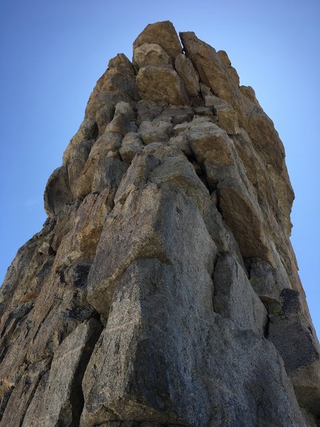 North Face of Hoffman's Thumb up close