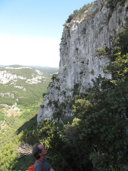 Right side of Versante Nord