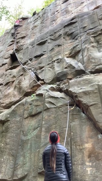 Bottom of Crack With No Name. Photo, Jasmine Austin.