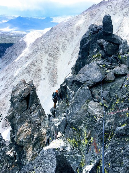 High on the route, typical terrain. Photo: Jeff Engels.