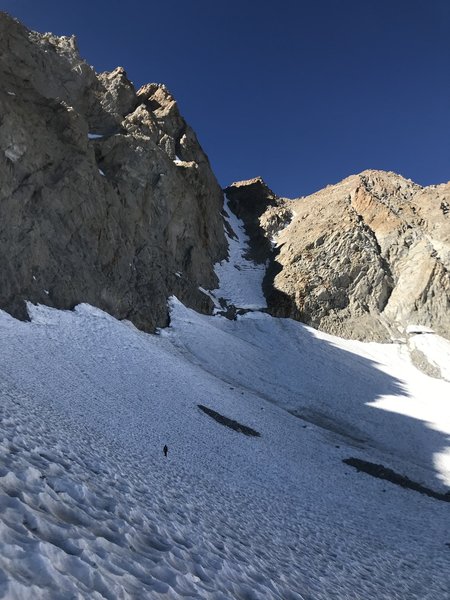 North Couloir of Humphreys