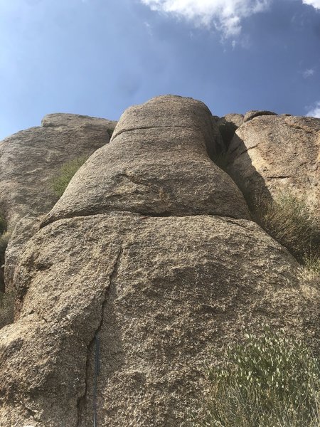 Just fine. A fun sustained low angle slab.