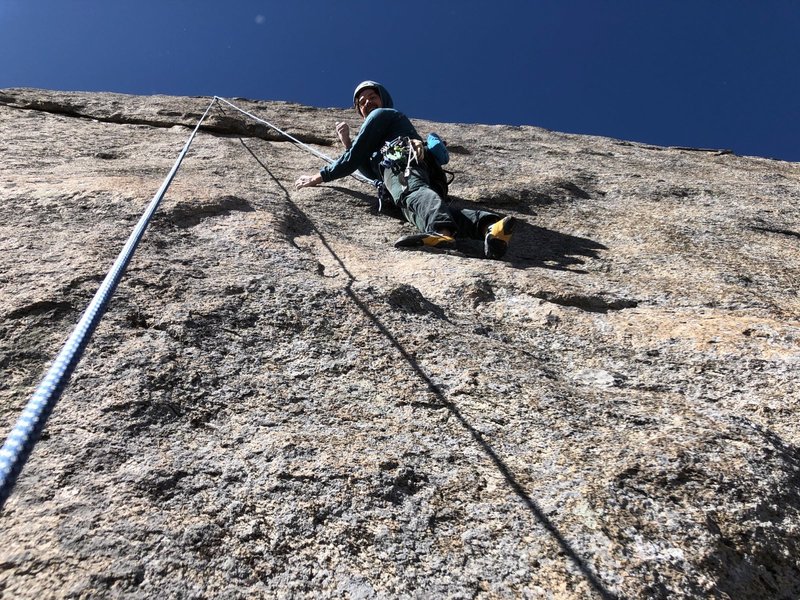 Figuring out the last pitch before the bolts went in.