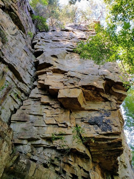 Rock Climb Hammerhead, Foster Falls