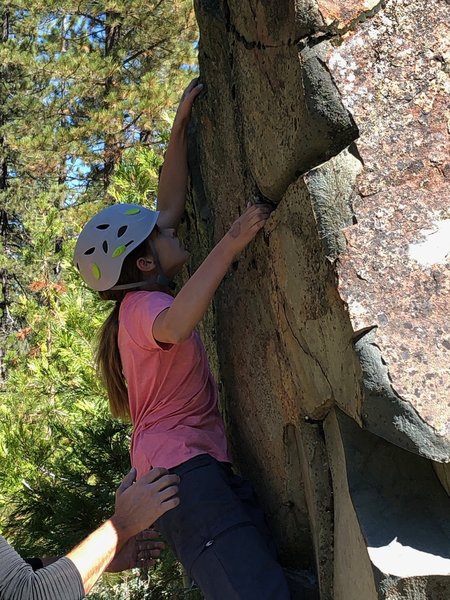 Fun House Boulder V2 route