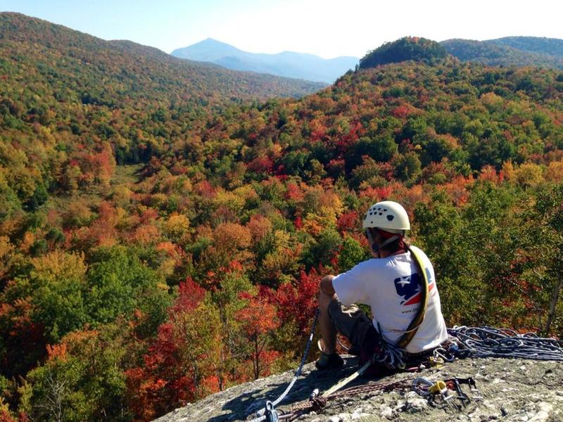 Rock Climbing in UUWB Shoulder, 1. Northern Vermont