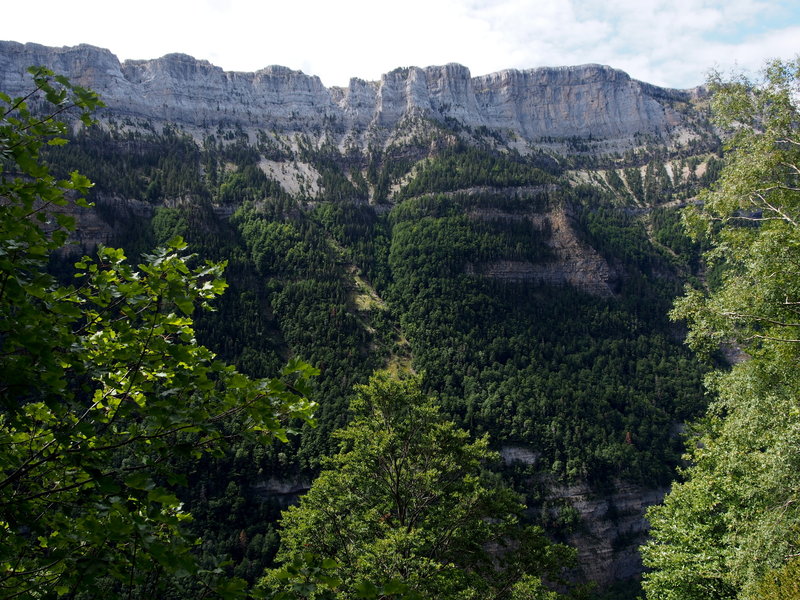 Fruacata Photo 2 - Looking across the Valley at the South Wall