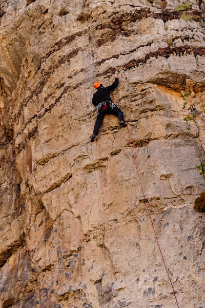 Climbing Clean Slate. Sept., 2019.