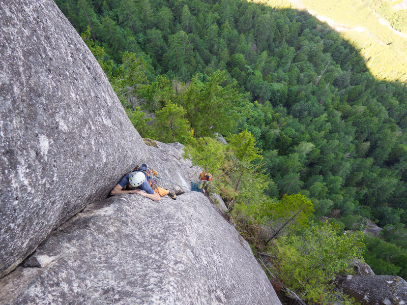 Flare at the start of Pitch 6.