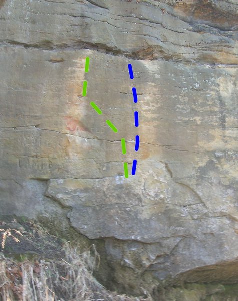 V5 Wheaties Left (Green) and V7 Wheaties (Blue)