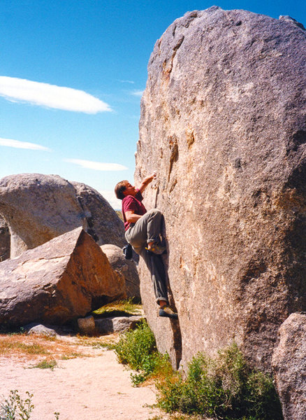 Late 90s ascent.