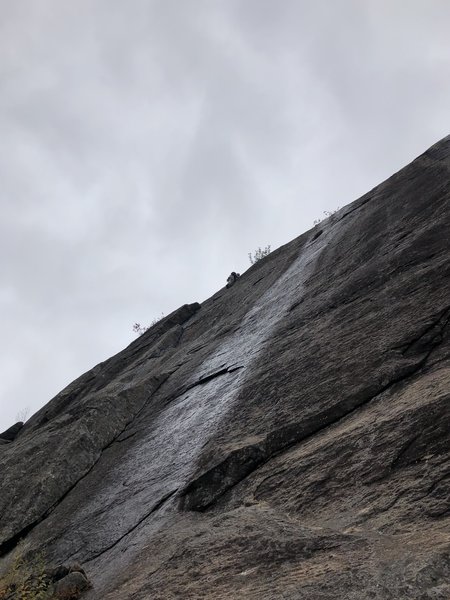 Up and R from last corner is face crux.