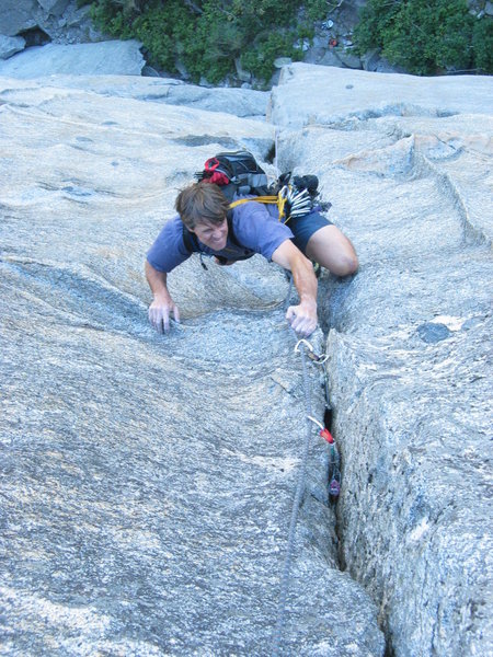 Mike Carville on pitch 2, SuperBanzai