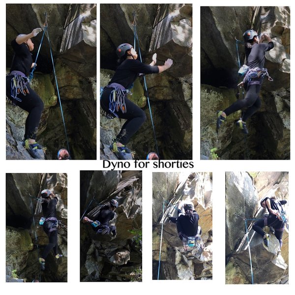 Dyno for shorties. Here I am commiting to the jump.