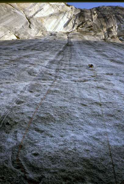 King Slab on the First Ascent