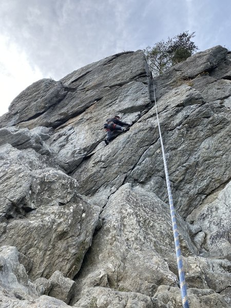 Traversing the crack