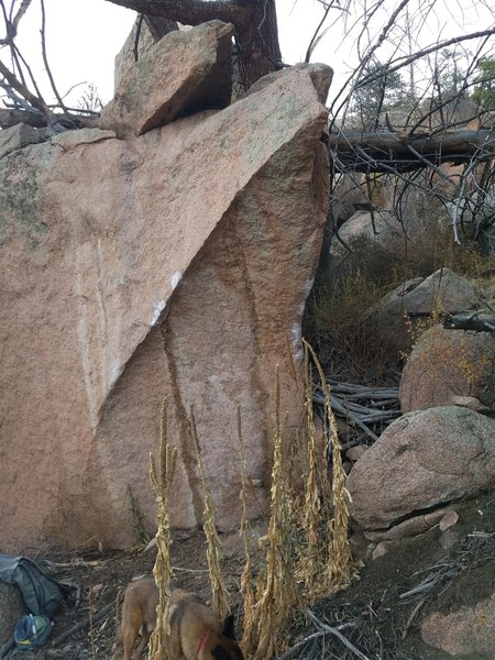 The Spire Boulder.
