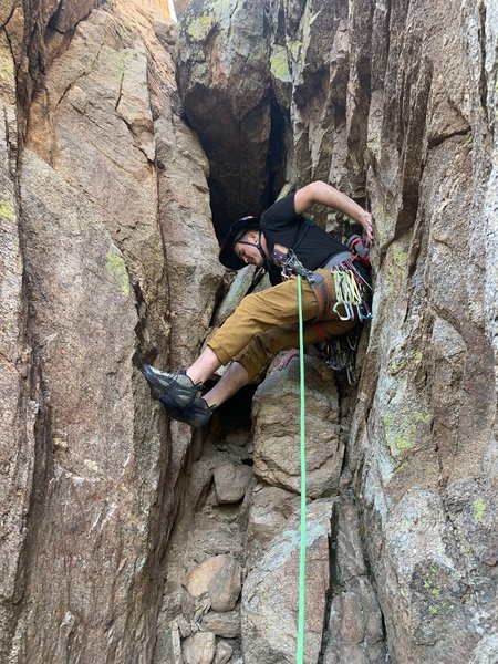 Pitch two chimney