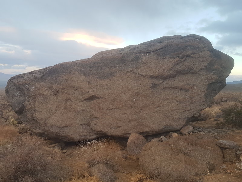 West face of magic pebble