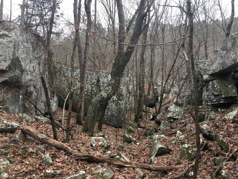 Bouldering In Devils Canyon Northwest Arkansas Nwa Region