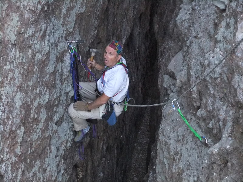 Rock Climb Feather Canyon, Central Coast