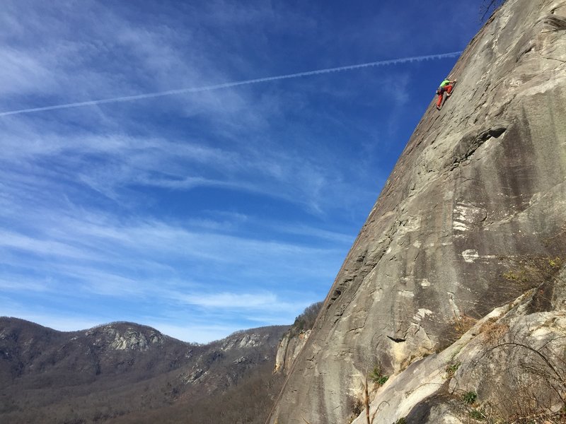 Nearing the 2nd crux