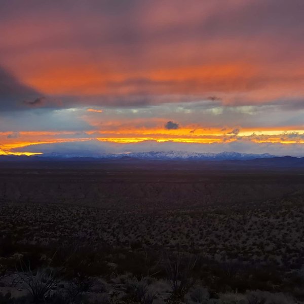 Sunset at Mud Mountain